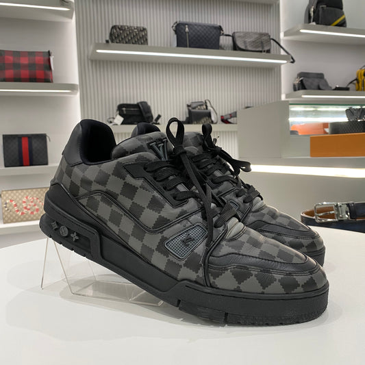 LOUIS VUITTON NIGO 2 DAMIER SNEAKERS BLACK