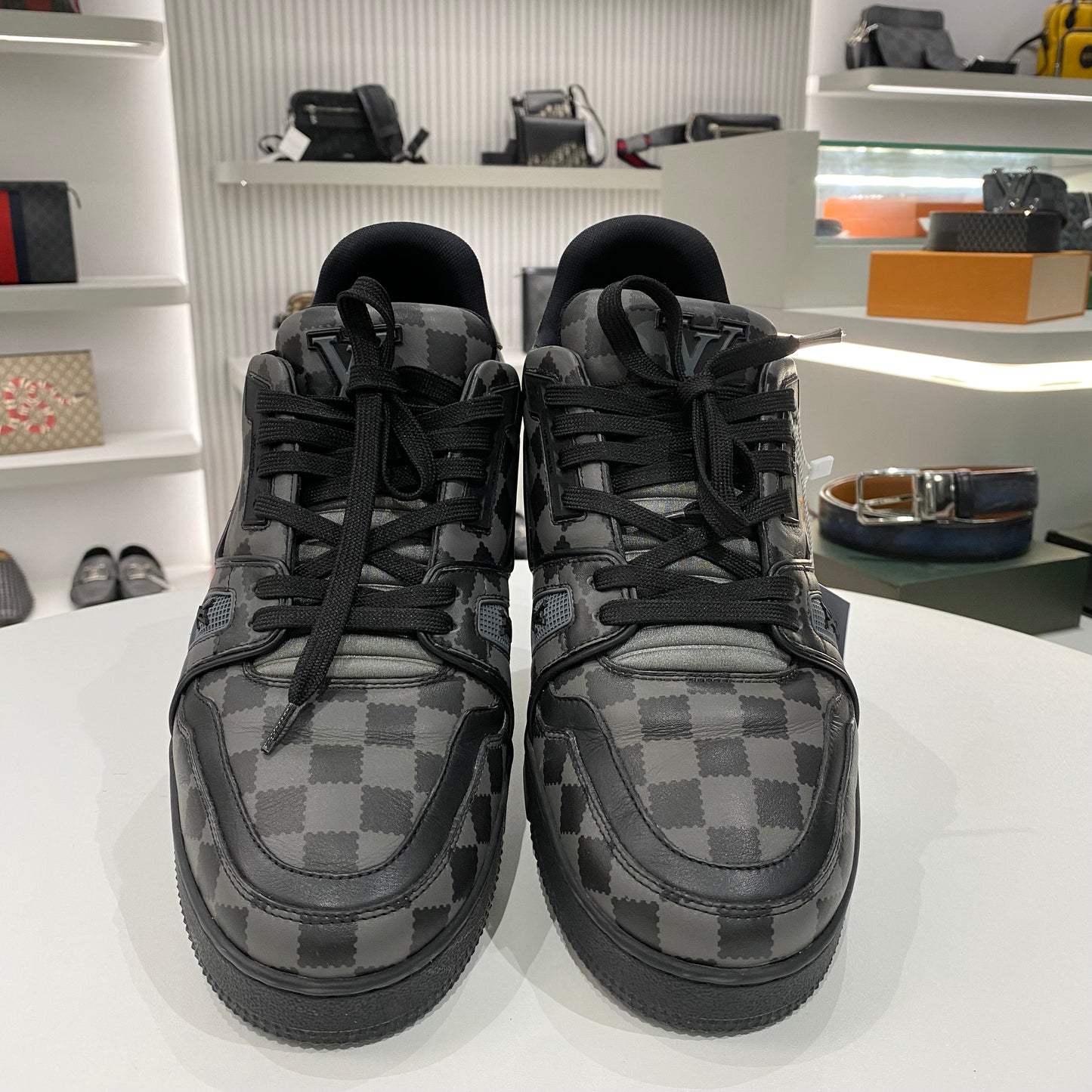 LOUIS VUITTON NIGO 2 DAMIER SNEAKERS BLACK