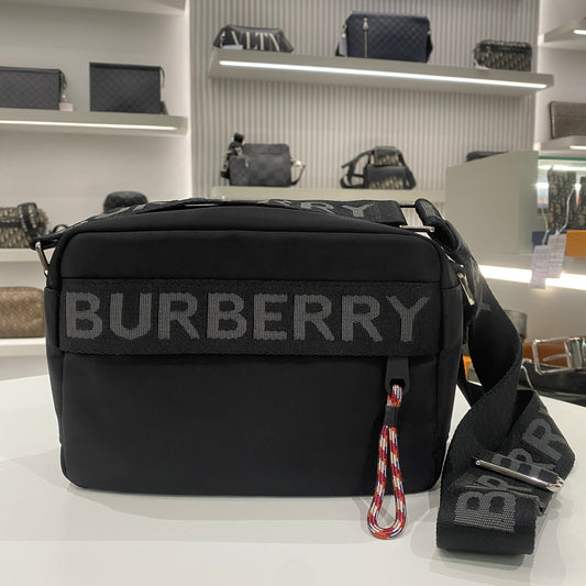 BURBERRY LOGO SLINGBAG BLACK