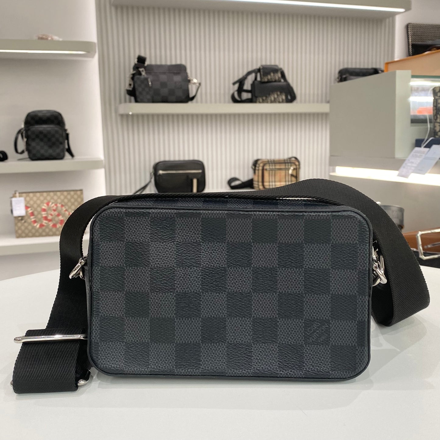 LOUIS VUITTON DAMIER ALPHA CROSS BODY BAGS